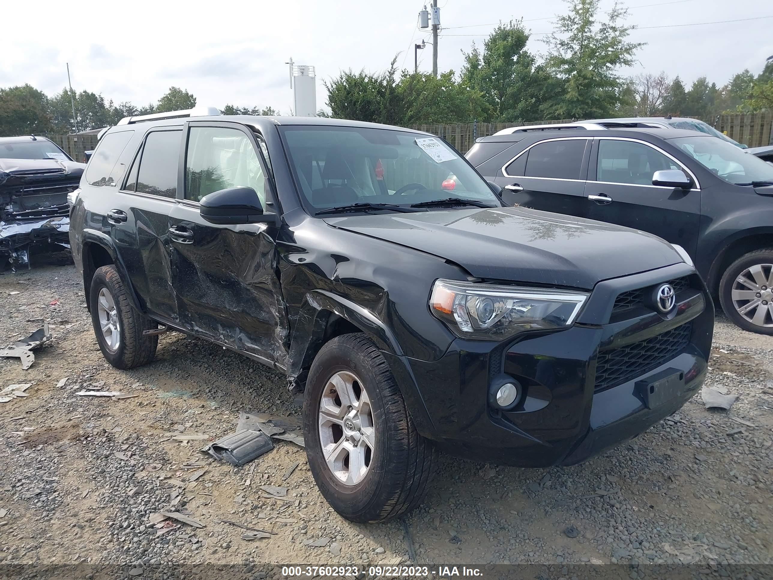 TOYOTA 4RUNNER 2017 jtebu5jr4h5429627