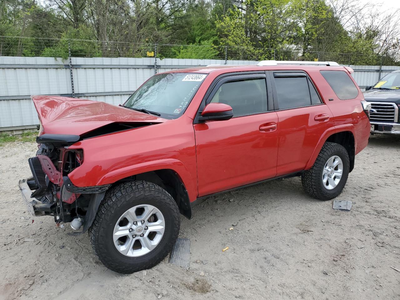 TOYOTA 4RUNNER 2018 jtebu5jr4j5521150