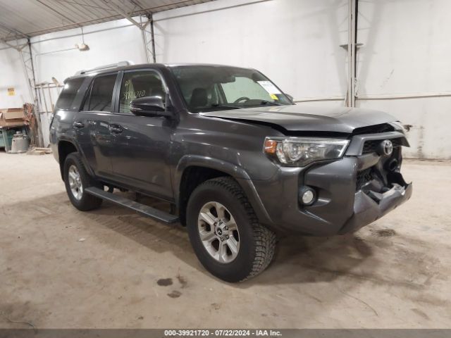 TOYOTA 4RUNNER 2018 jtebu5jr4j5529331