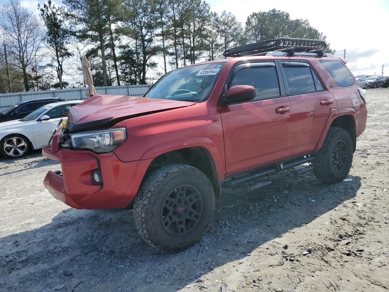 TOYOTA 4RUNNER 2018 jtebu5jr4j5567948