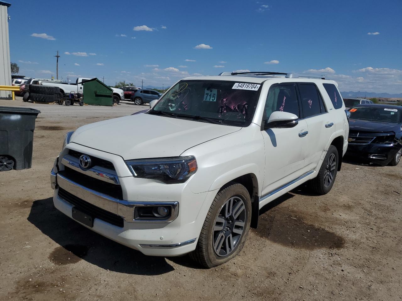 TOYOTA 4RUNNER 2018 jtebu5jr4j5570154