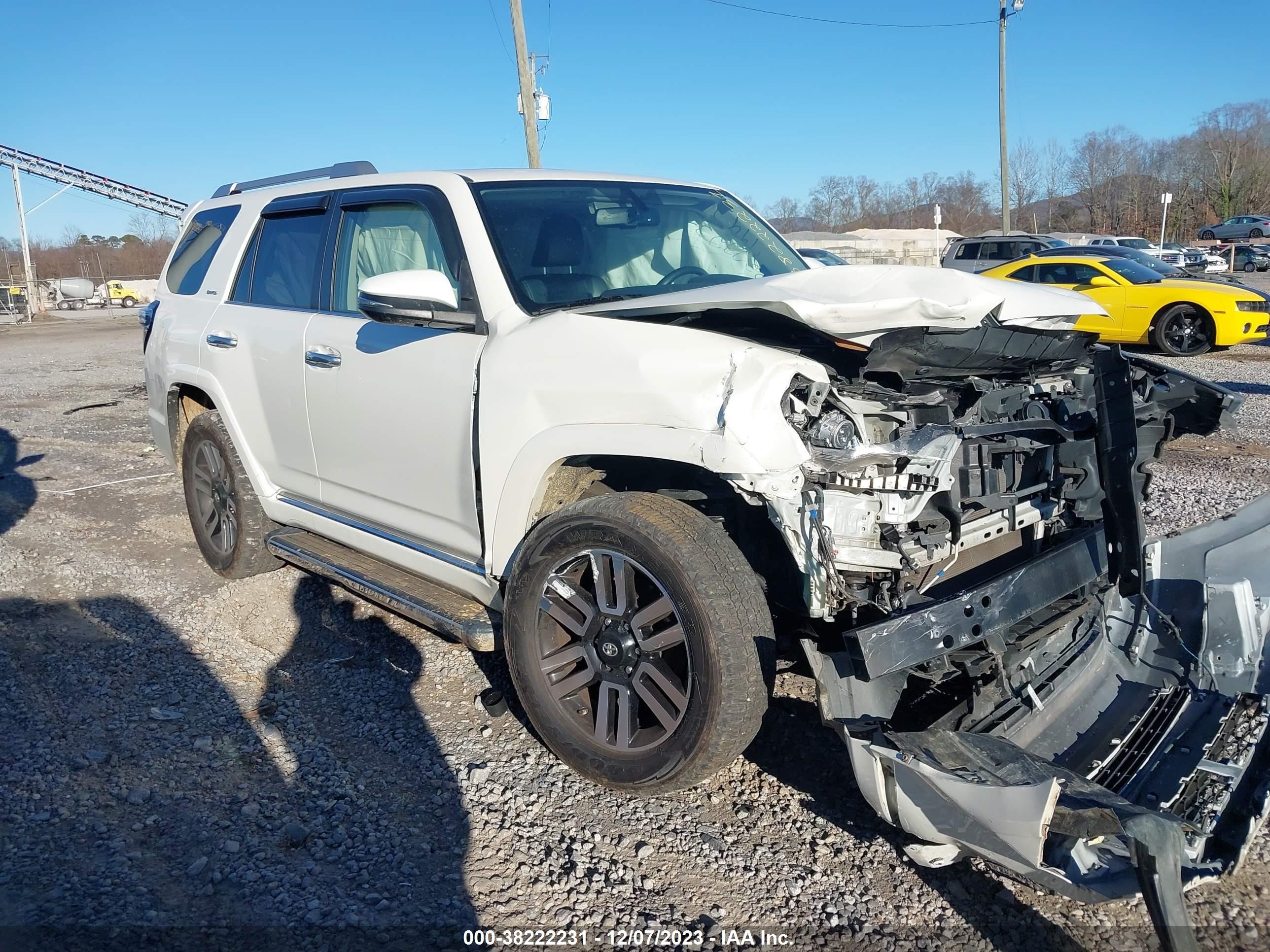 TOYOTA 4RUNNER 2016 jtebu5jr5g5406016