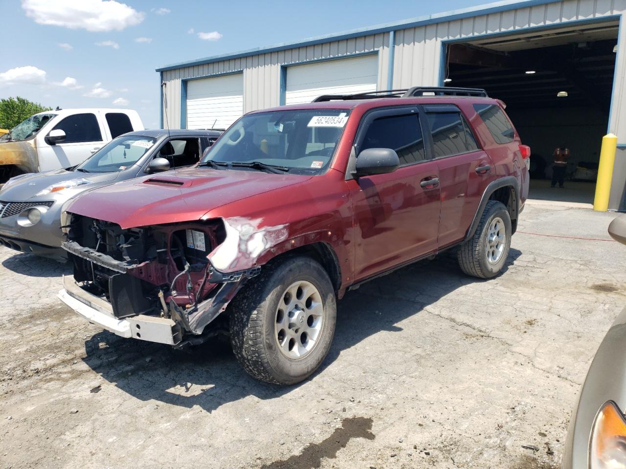 TOYOTA 4RUNNER 2012 jtebu5jr6c5104308