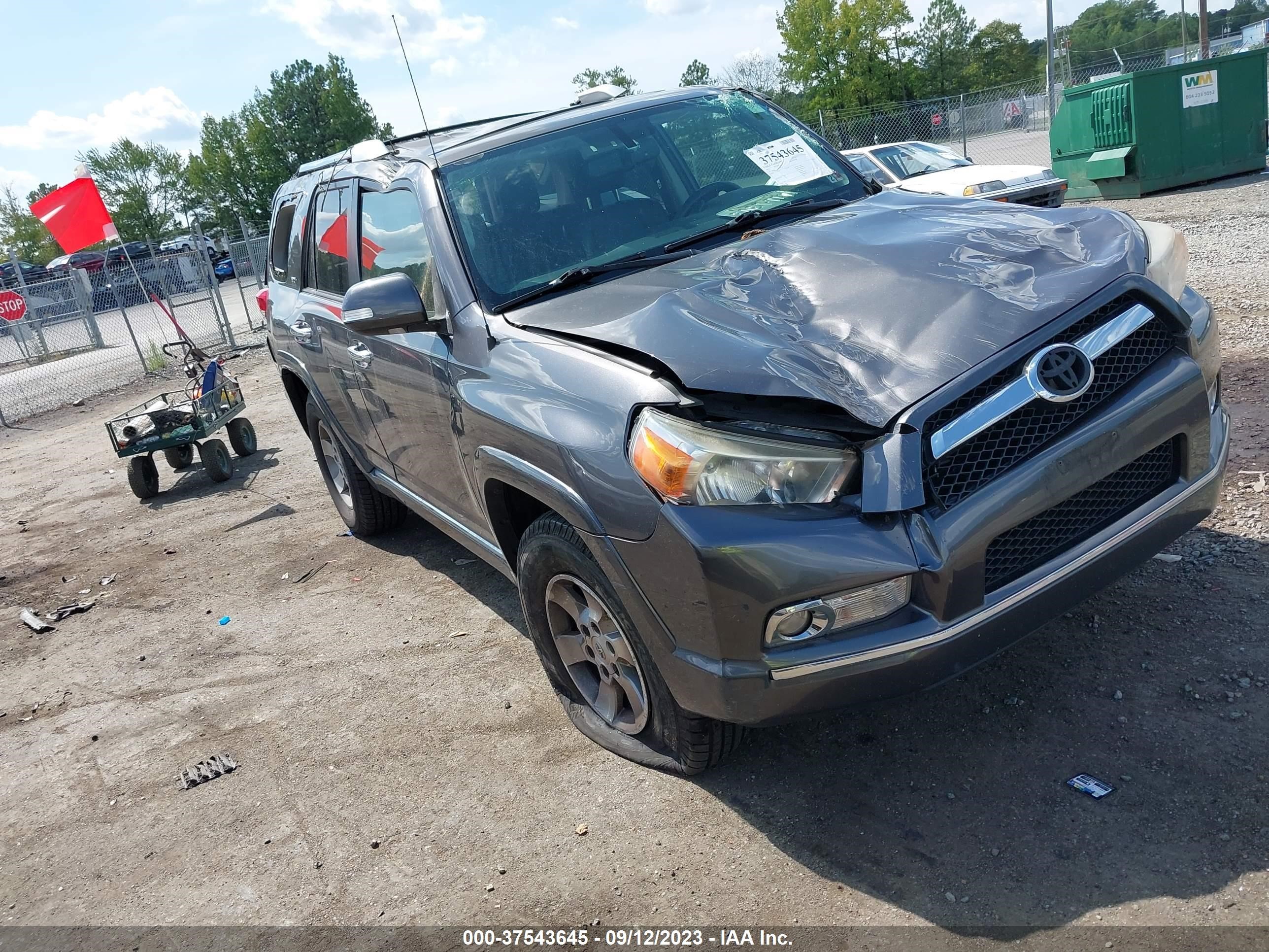 TOYOTA 4RUNNER 2013 jtebu5jr6d5144714