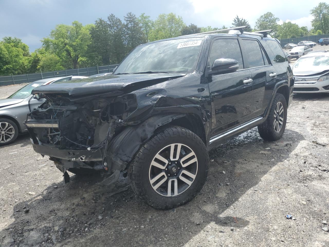 TOYOTA 4RUNNER 2016 jtebu5jr6g5296593