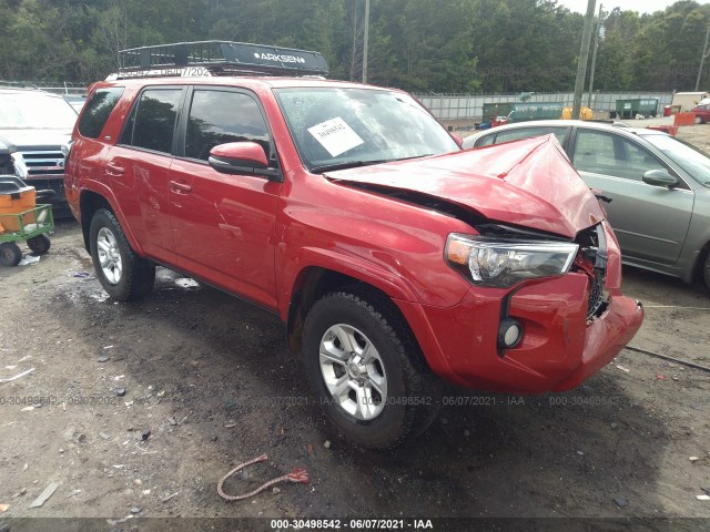 TOYOTA 4RUNNER 2018 jtebu5jr6j5572987