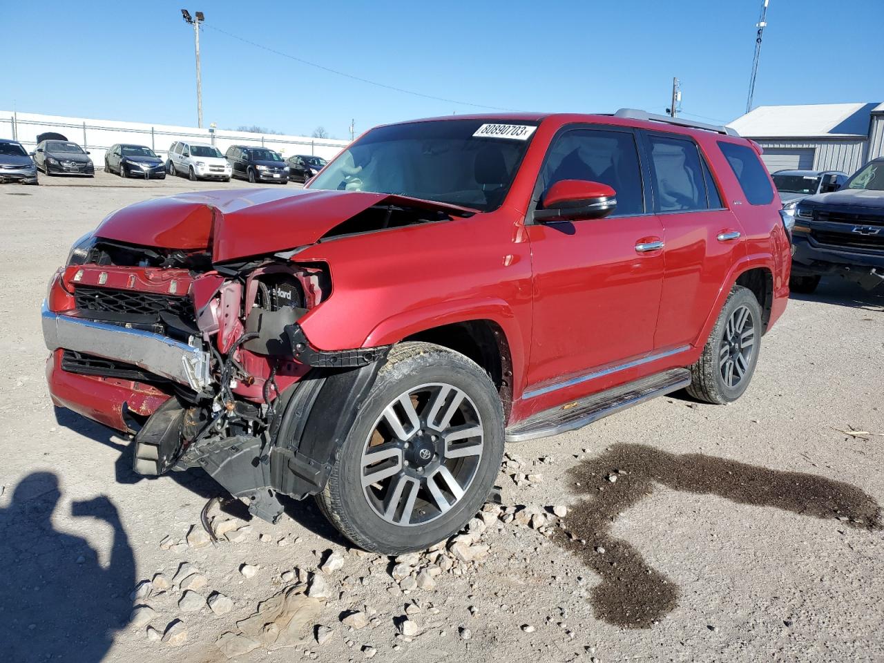 TOYOTA 4RUNNER 2018 jtebu5jr7j5531199