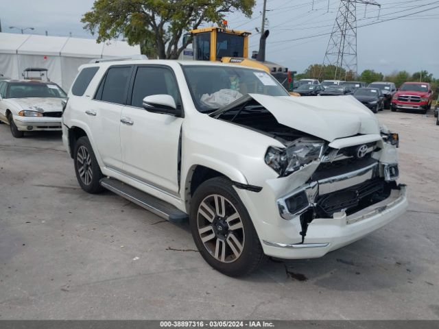 TOYOTA 4RUNNER 2018 jtebu5jr7j5582850