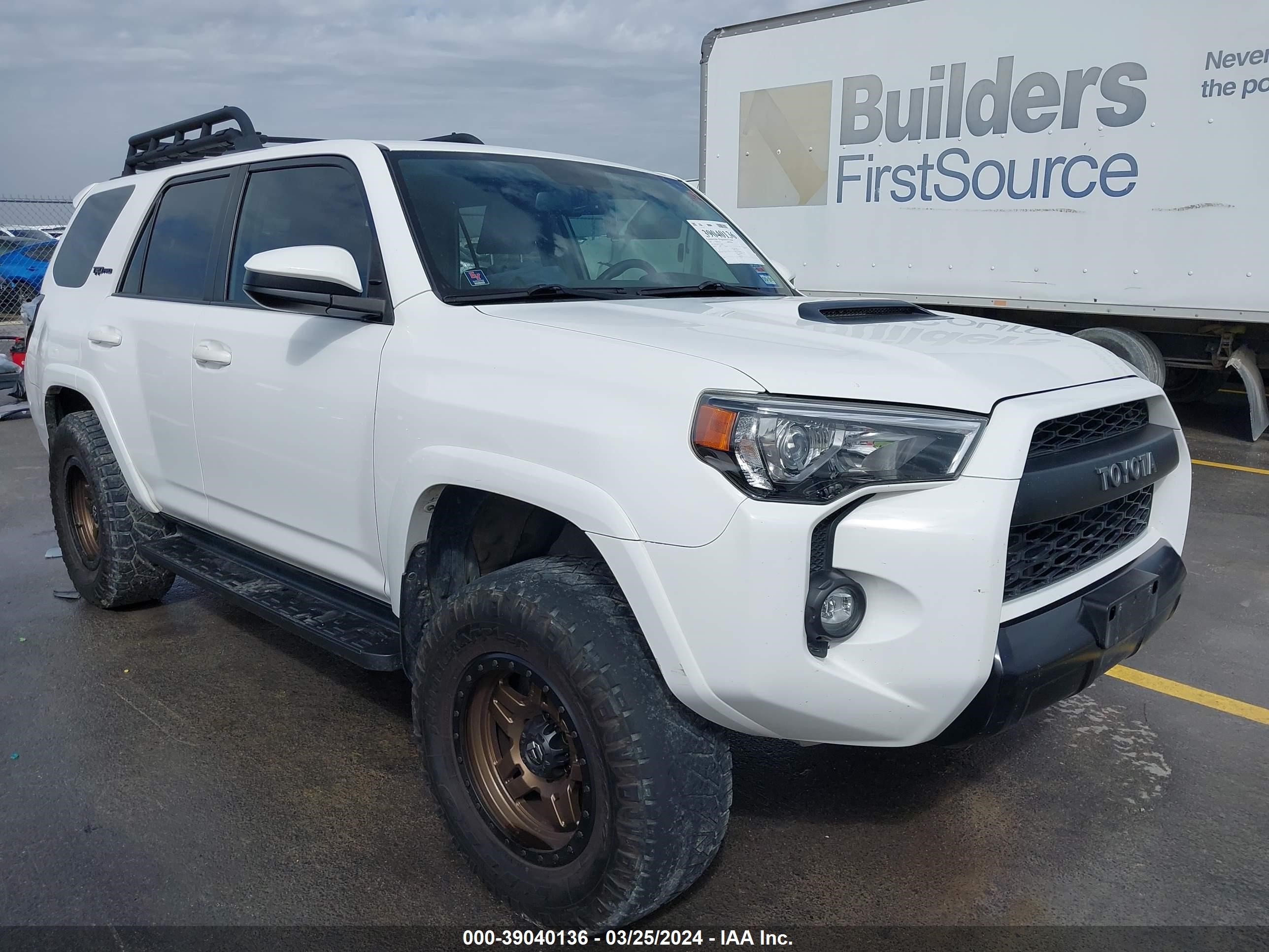 TOYOTA 4RUNNER 2019 jtebu5jr7k5712028