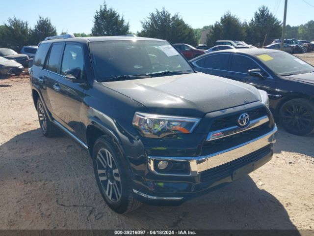 TOYOTA 4RUNNER 2016 jtebu5jr8g5324510