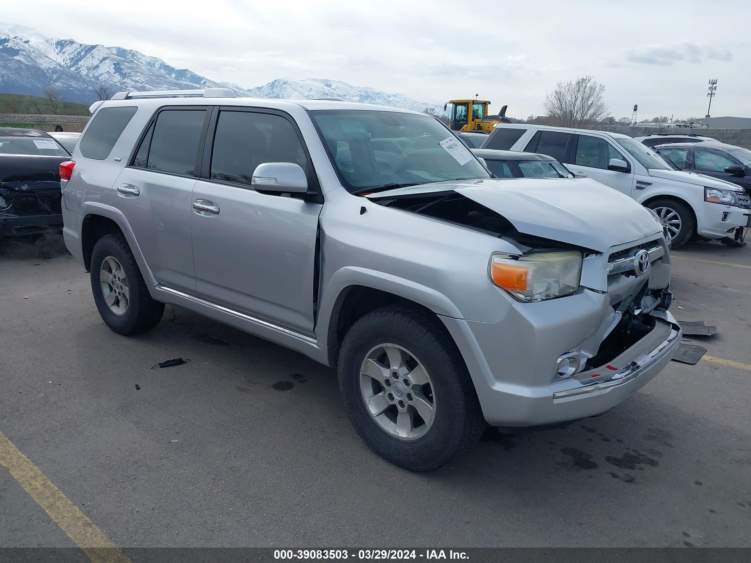 TOYOTA 4RUNNER 2012 jtebu5jr9c5082675