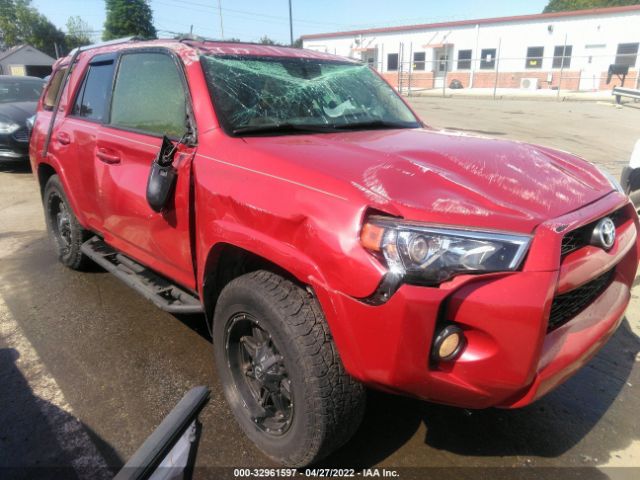 TOYOTA 4RUNNER 2016 jtebu5jr9g5389379