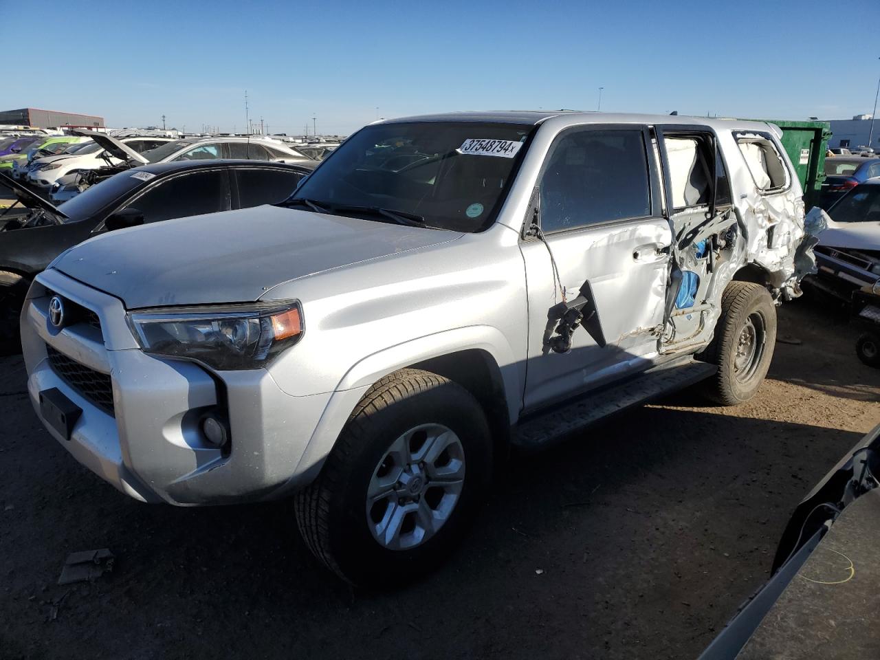 TOYOTA 4RUNNER 2017 jtebu5jr9h5462333