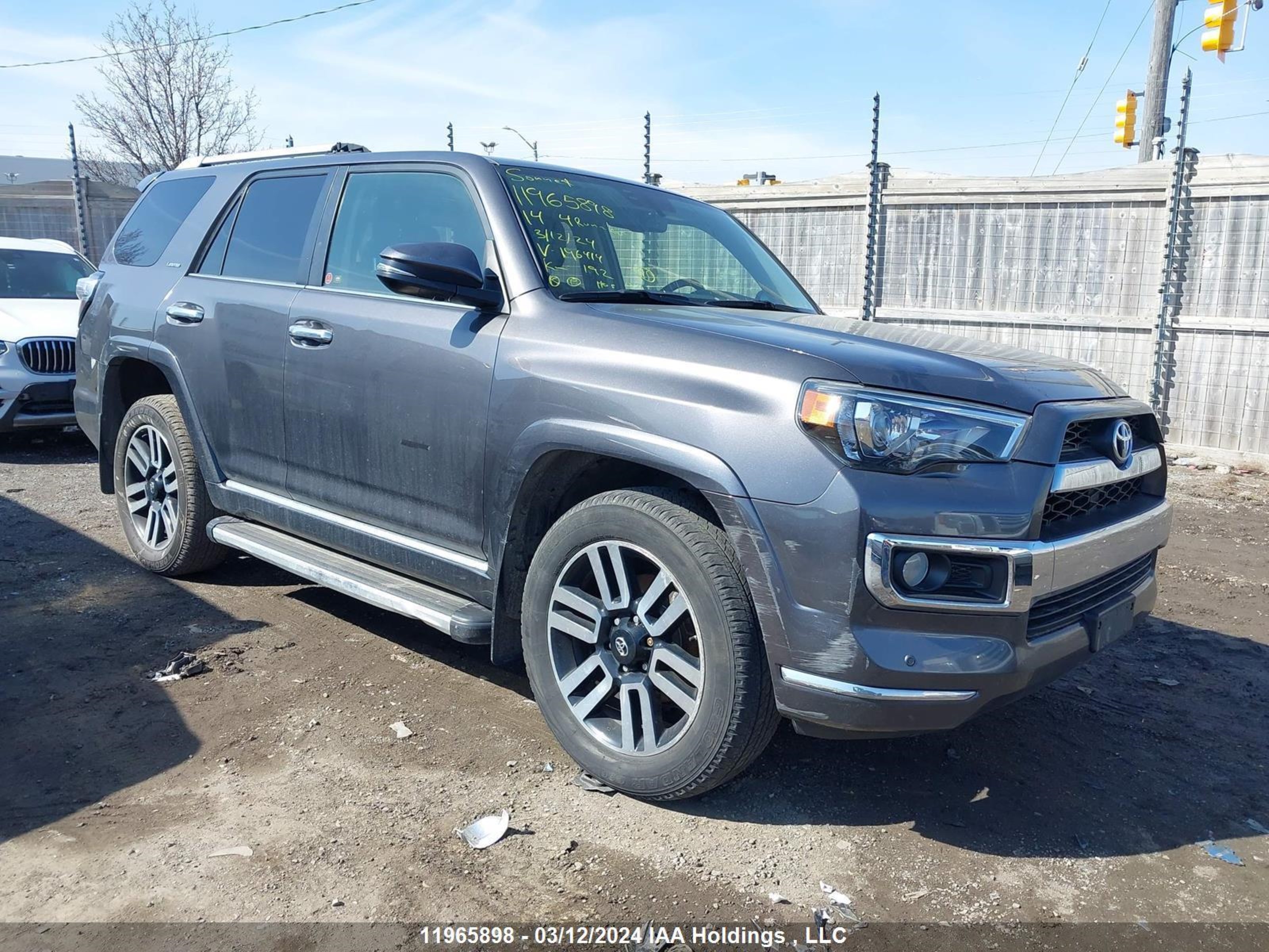 TOYOTA 4RUNNER 2014 jtebu5jrxe5196414