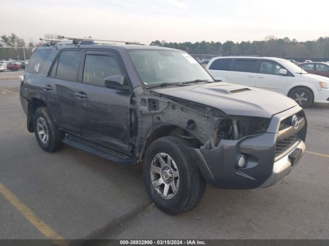 TOYOTA 4RUNNER 2016 jtebu5jrxg5309278