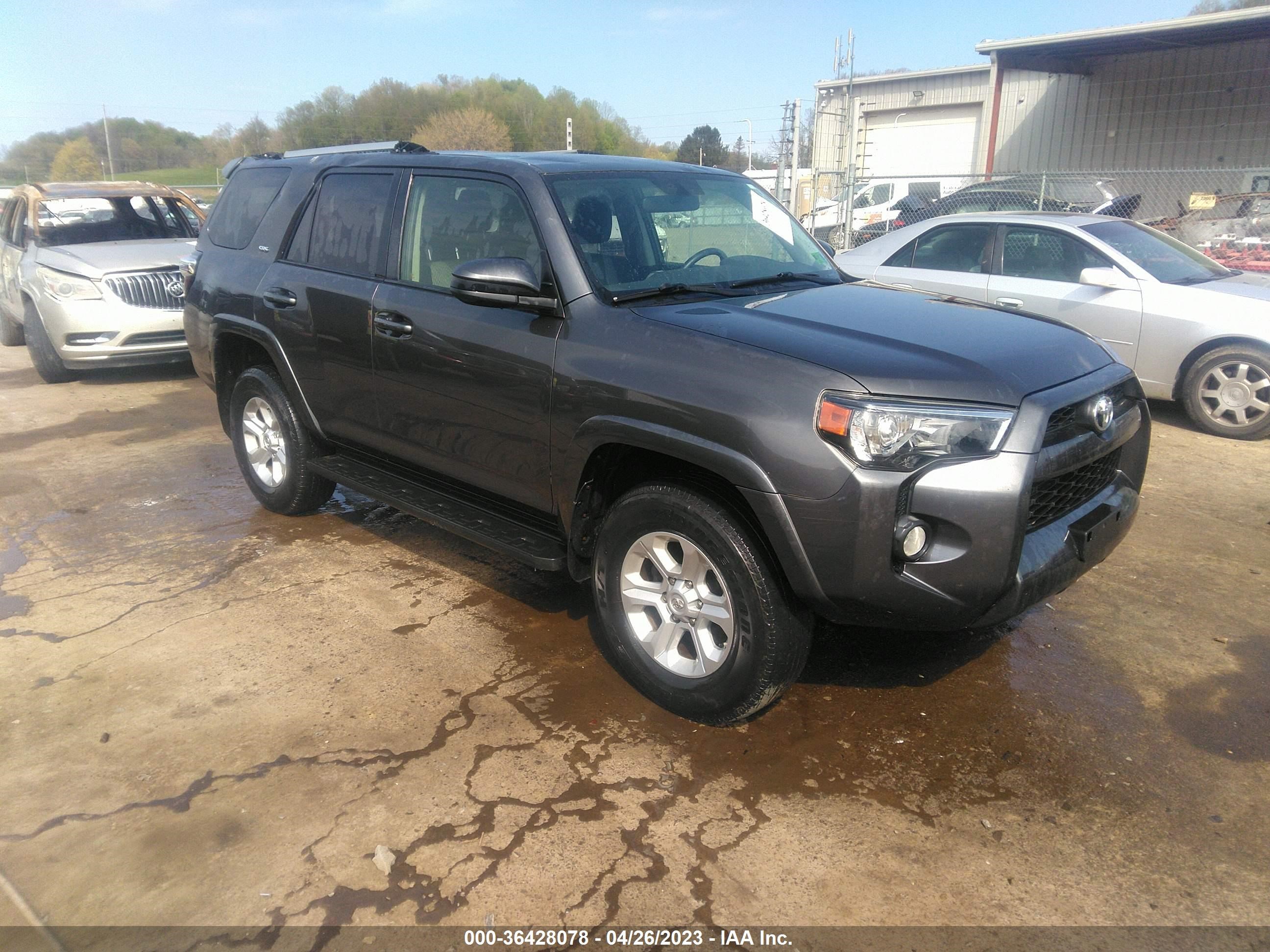 TOYOTA 4RUNNER 2016 jtebu5jrxg5389276