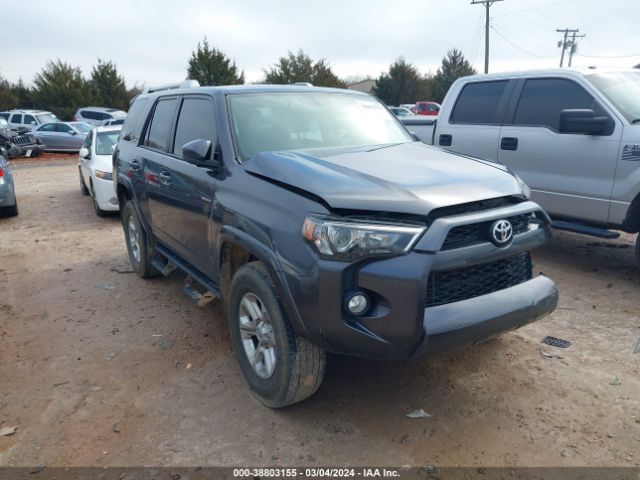 TOYOTA 4RUNNER 2018 jtebu5jrxj5533321