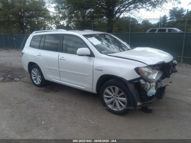 TOYOTA HIGHLANDER HYBRID 2010 jtebw3eh3a2042042