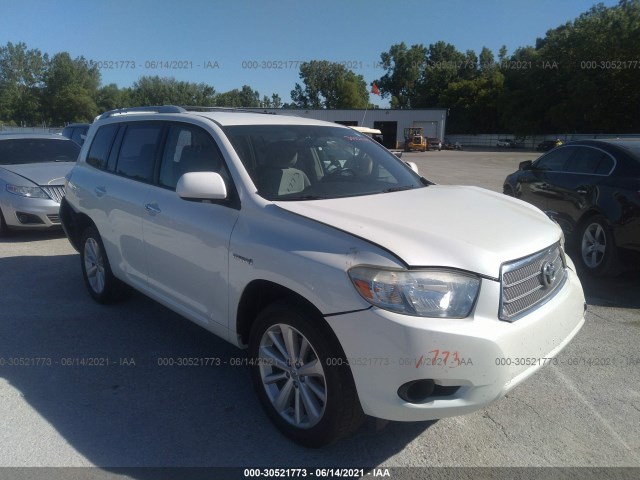 TOYOTA HIGHLANDER HYBRID 2010 jtebw3eh6a2038728