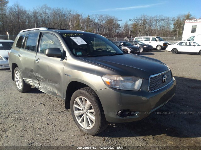 TOYOTA HIGHLANDER HYBRID 2010 jtebw3eh6a2038826