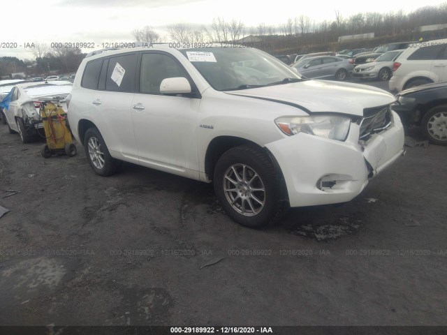 TOYOTA HIGHLANDER HYBRID 2010 jtebw3eh8a2040870