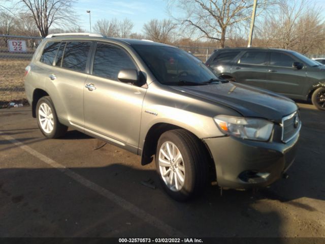 TOYOTA HIGHLANDER HYBRID 2010 jtebw3eh9a2039467