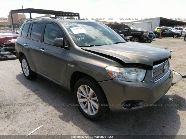 TOYOTA HIGHLANDER HYBRID 2010 jtebw3eh9a2041543