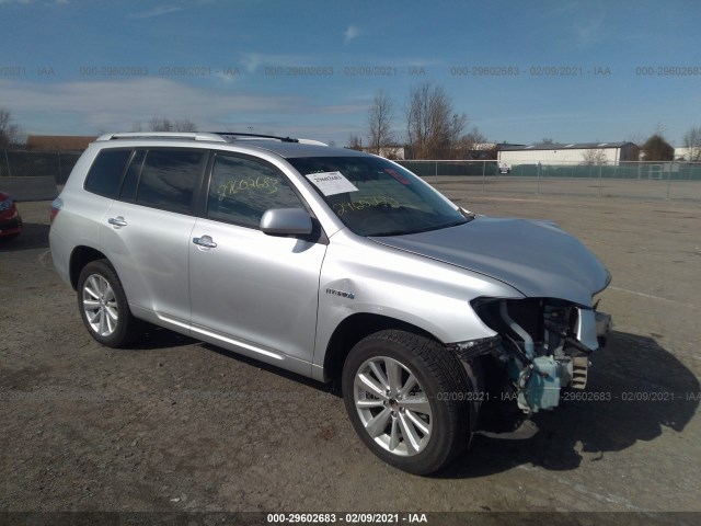 TOYOTA HIGHLANDER HYBRID 2010 jtebw3eh9a2045950