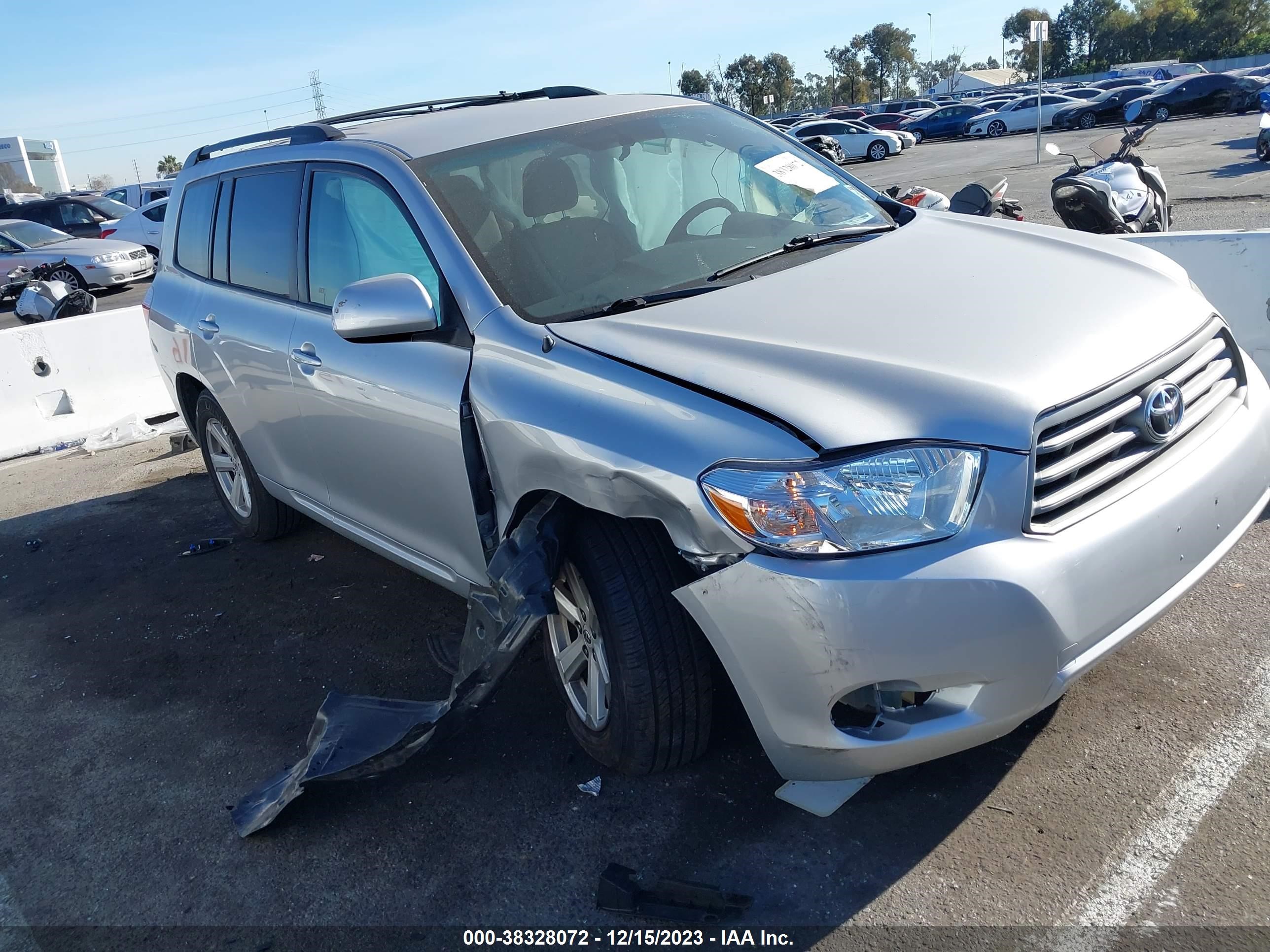 TOYOTA HIGHLANDER 2009 jteda41a092001014