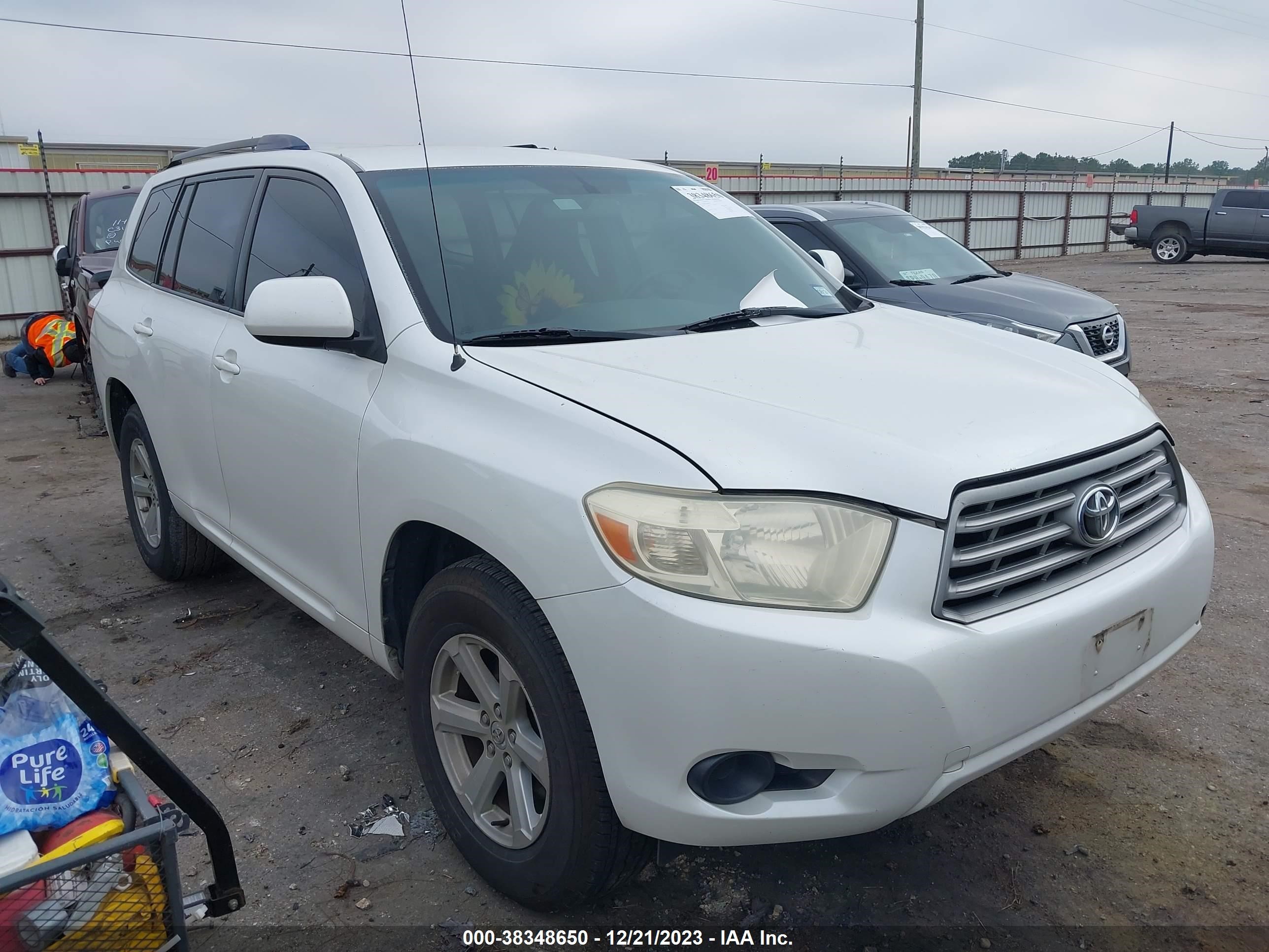 TOYOTA HIGHLANDER 2009 jteda41a292005081