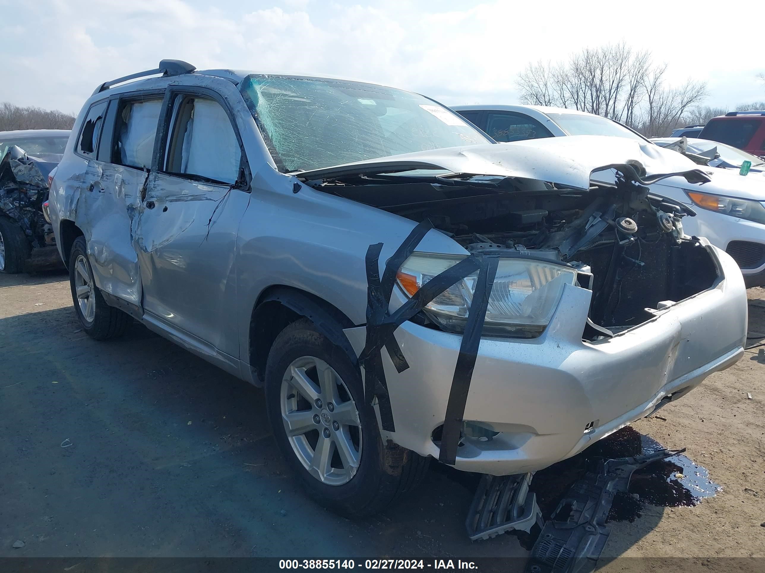 TOYOTA HIGHLANDER 2009 jteda41a592007049