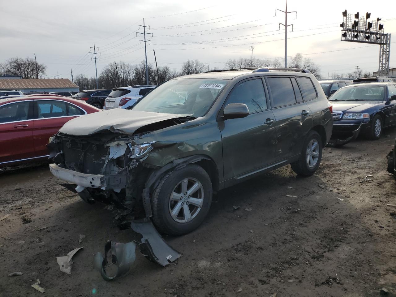 TOYOTA HIGHLANDER 2009 jteda41a792006470