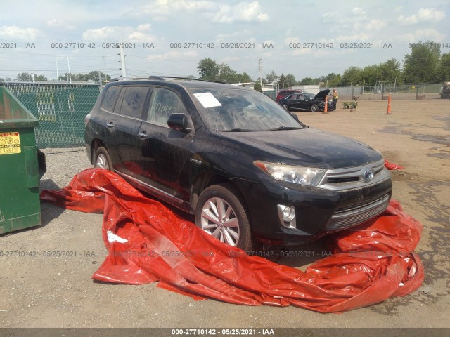 TOYOTA HIGHLANDER HYBRID 2011 jtedc3eh0b2002357