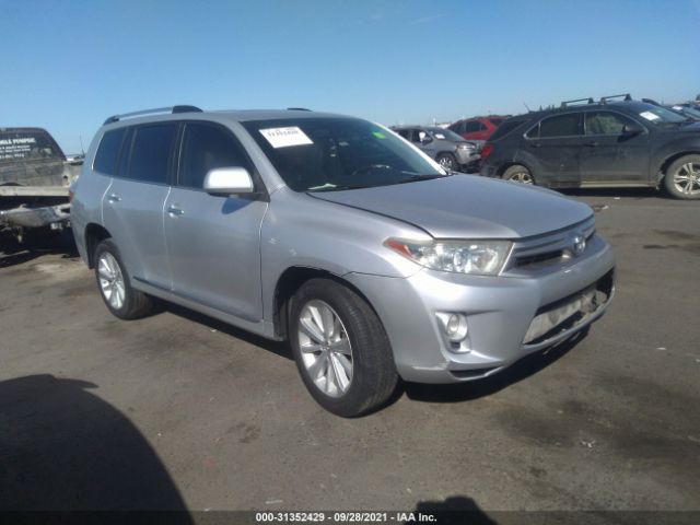 TOYOTA HIGHLANDER HYBRID 2013 jtedc3eh0d2014687