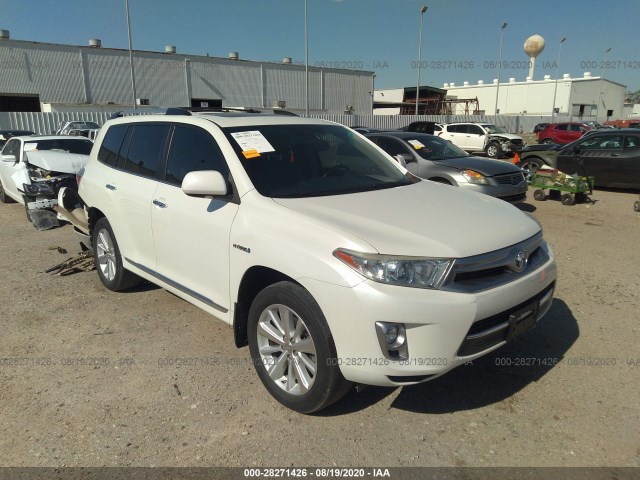 TOYOTA HIGHLANDER HYBRID 2012 jtedc3eh1c2008153