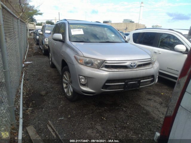 TOYOTA HIGHLANDER HYBRID 2012 jtedc3eh1c2009674