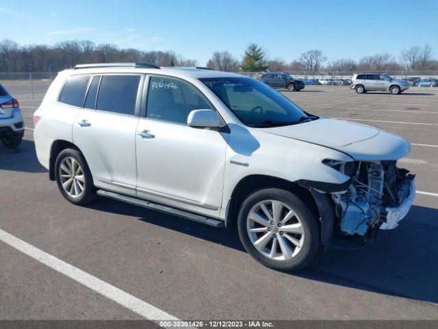 TOYOTA HIGHLANDER HYBRID 2011 jtedc3eh2b2003168