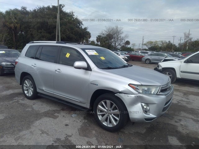 TOYOTA HIGHLANDER HYBRID 2013 jtedc3eh2d2012715