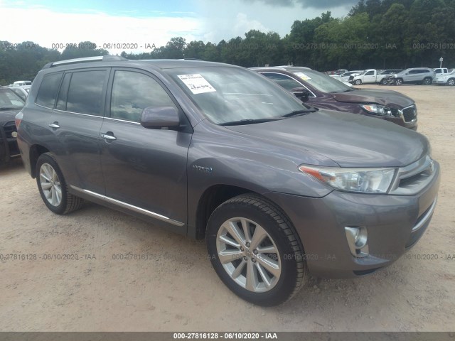 TOYOTA HIGHLANDER HYBRID 2013 jtedc3eh2d2018627