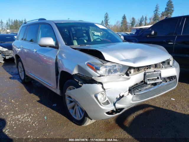 TOYOTA HIGHLANDER HYBRID 2011 jtedc3eh3b2001784