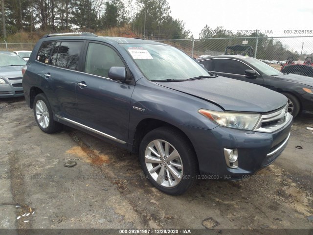 TOYOTA HIGHLANDER HYBRID 2012 jtedc3eh3c2005142