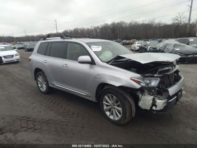 TOYOTA HIGHLANDER HYBRID 2012 jtedc3eh3c2005688