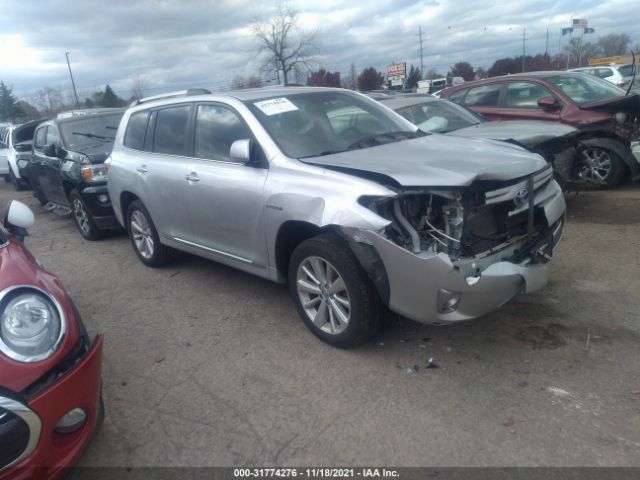 TOYOTA HIGHLANDER HYBRID 2013 jtedc3eh3d2012822