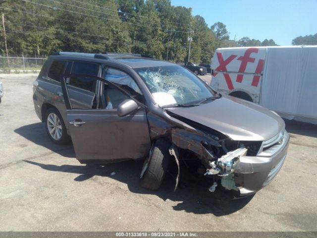 TOYOTA HIGHLANDER HYBRID 2013 jtedc3eh3d2012982