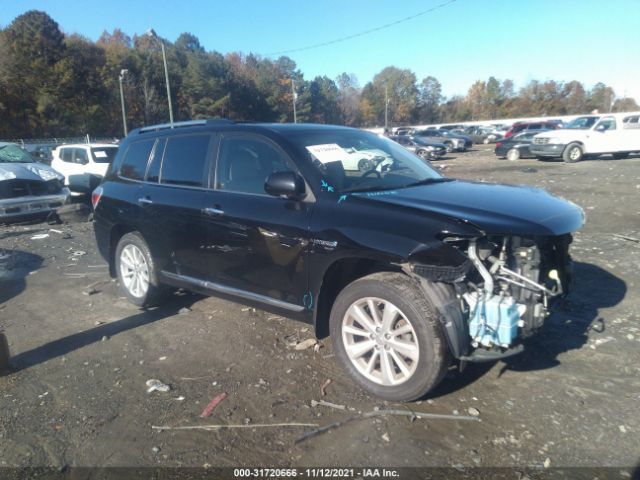 TOYOTA HIGHLANDER HYBRID 2013 jtedc3eh3d2014537