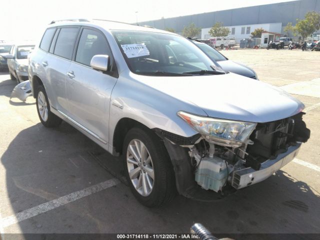 TOYOTA HIGHLANDER HYBRID 2013 jtedc3eh3d2016157