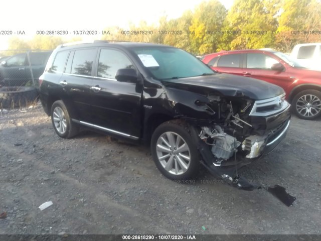 TOYOTA HIGHLANDER HYBRID 2012 jtedc3eh4c2006767