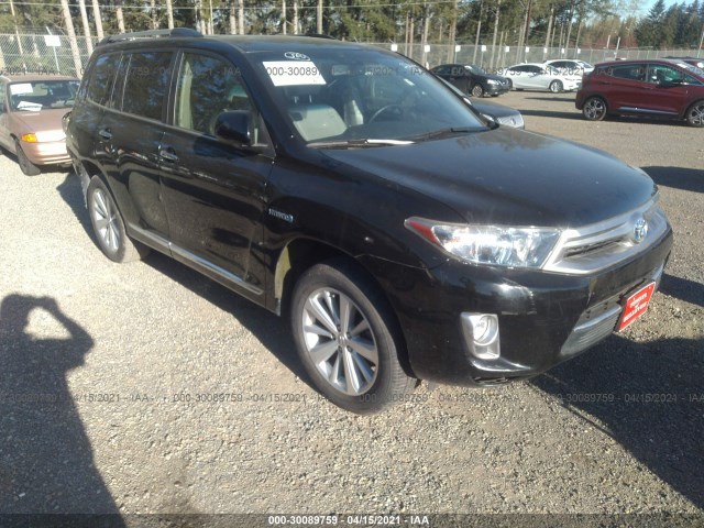 TOYOTA HIGHLANDER HYBRID 2013 jtedc3eh4d2014692