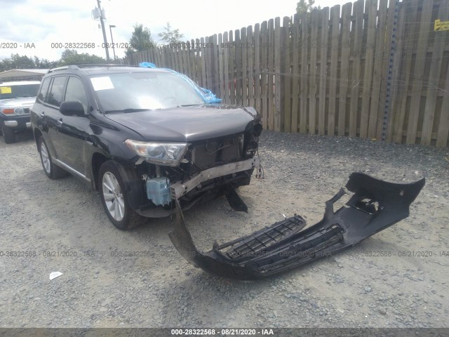 TOYOTA HIGHLANDER HYBRID 2012 jtedc3eh5c2008365