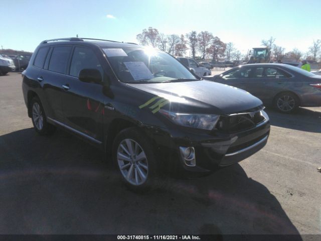 TOYOTA HIGHLANDER HYBRID 2013 jtedc3eh5d2013261